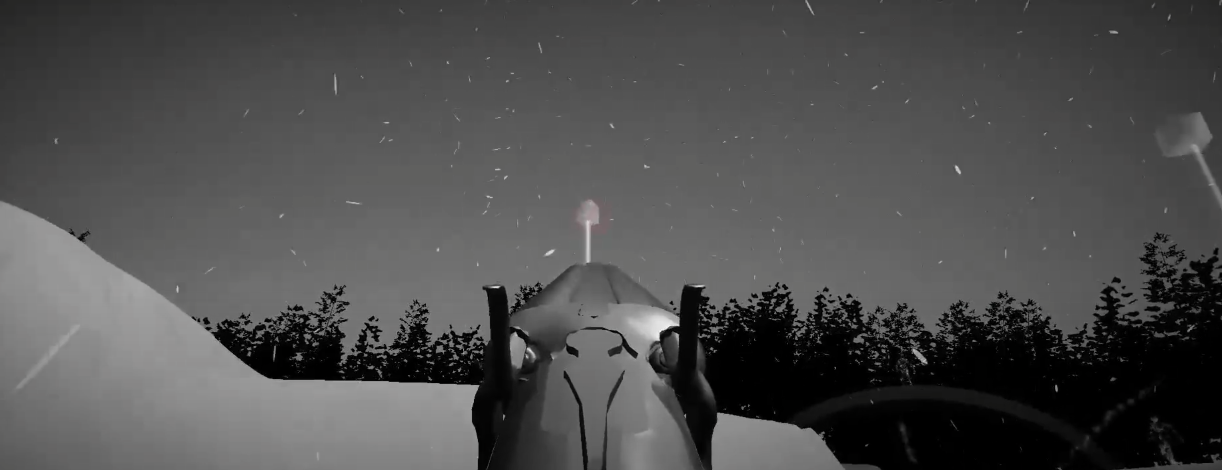 Main menu - black & white